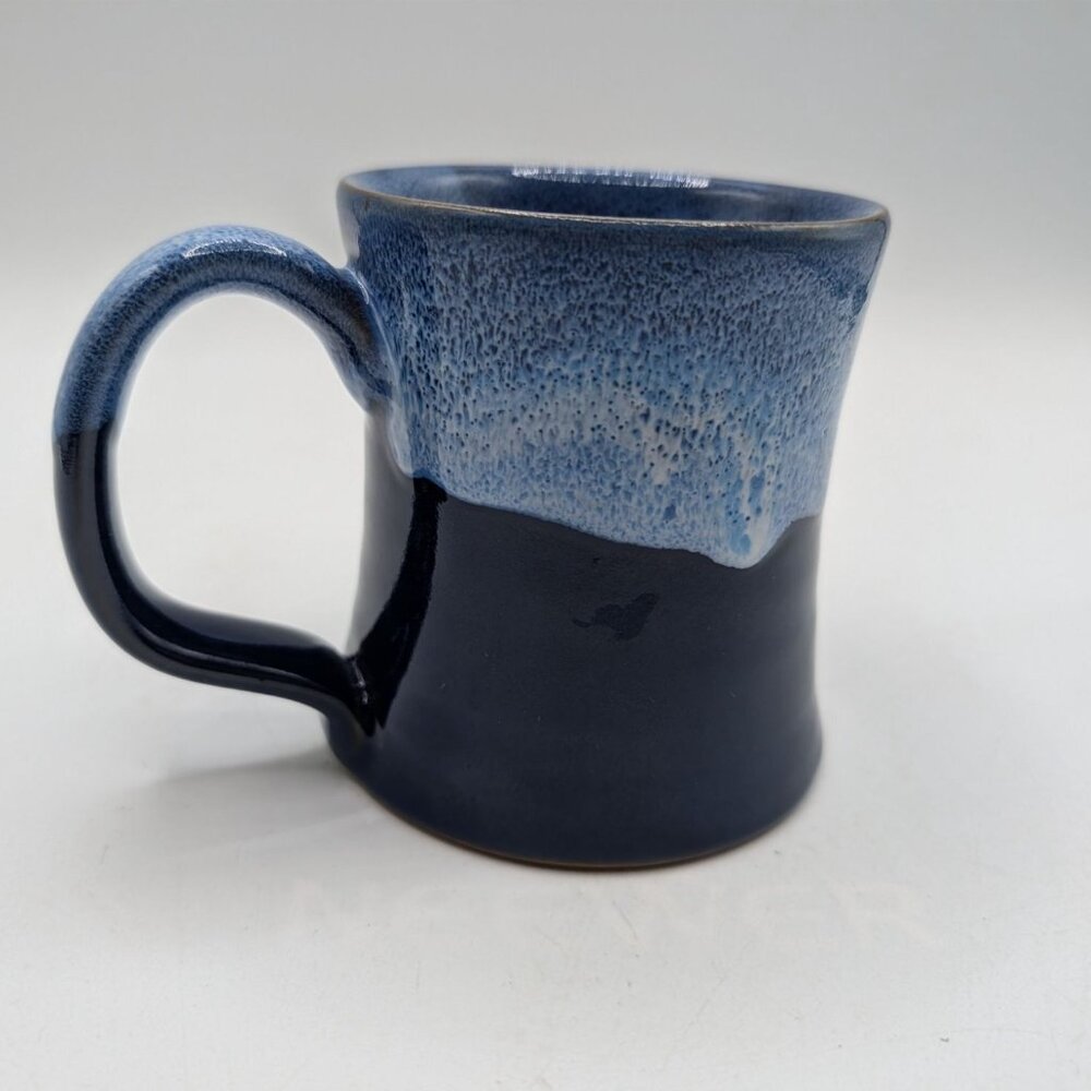 Daneen Pottery Boca Cryo Handcrafted Ceramic Motivational Coffee Mug Blue Gradie - Picture 2 of 9